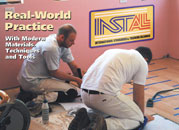 Real world practice of important skills helps build floorcovering installers who can think on their feet.